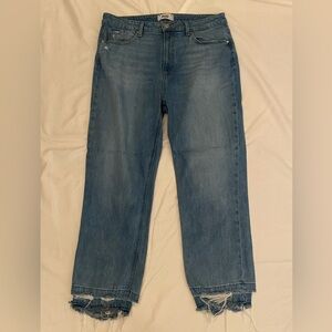 PAIGE Women’s Sarah Straight Ankle Jeans